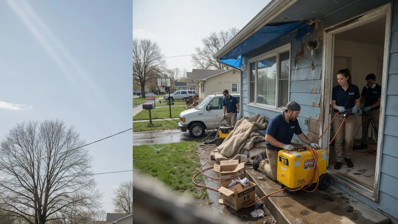 Basement Flood Cleanup in Akron, MI near me